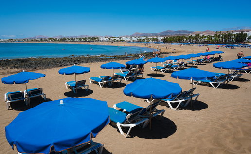 Playa Los Pocillos.