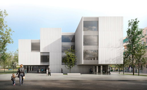 Design for new health centre.