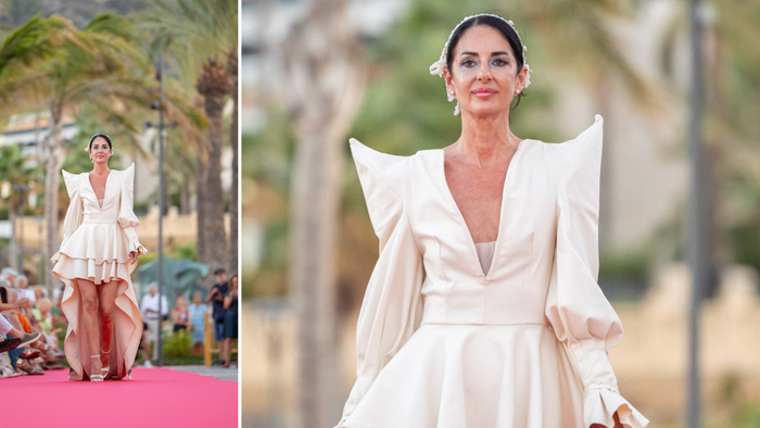 Paseo de las Estrellas in l’Albir was transformed into an open-air catwalk.