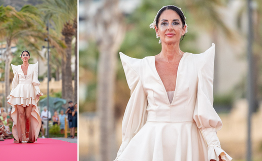 Paseo de las Estrellas in l’Albir was transformed into an open-air catwalk.