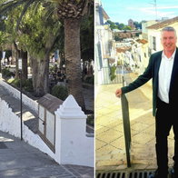 Alan Boardman in Mijas Pueblo.