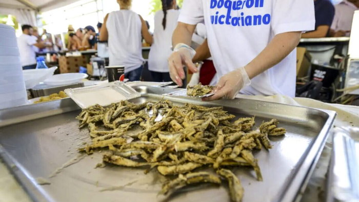 Fried anchovies, a Malaga delicacy