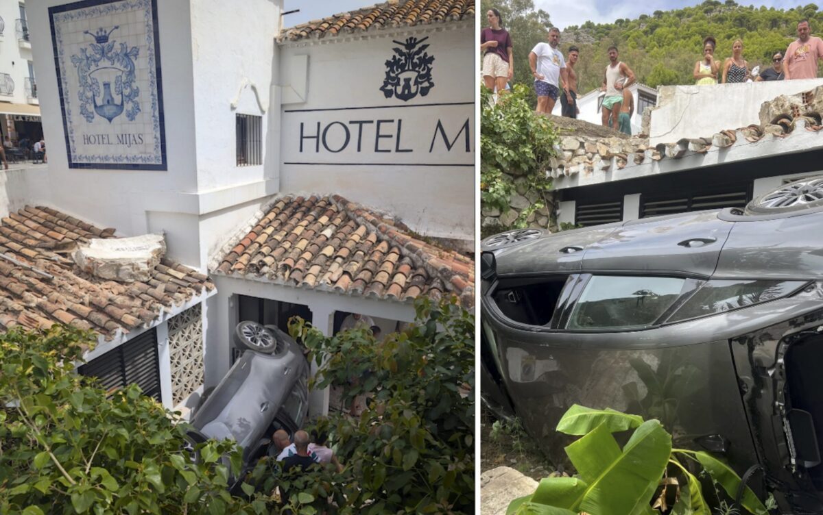 euroweeklynews.com - Adam Woodward - Hire car ends up checking into Mijas Pueblo hotel