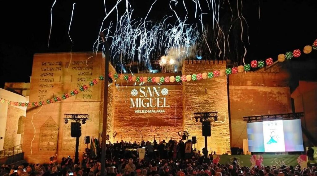Free concerts, fireworks and five days of traditional fiesta in Velez-Malaga