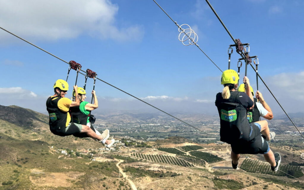 zip lining