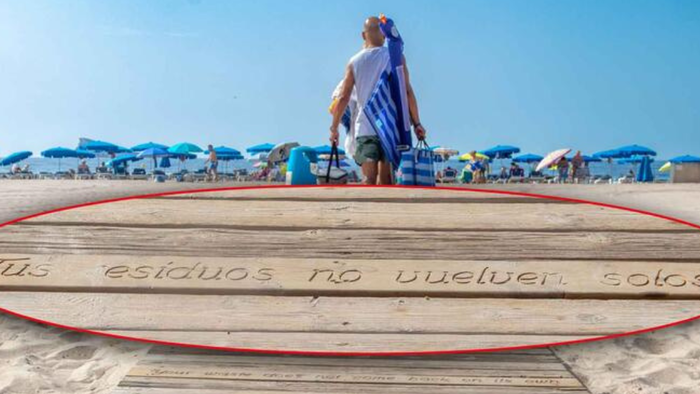 big beach push with five simple messages
