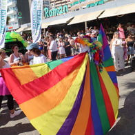 Benidorm Pride parade fills the streets with colour as thousands celebrate love and diversity