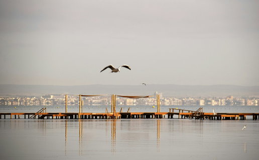 The Mar Menor.