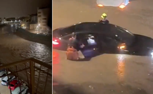 Valencia Airport reopens after flooding forces 12 flights to divert overnight