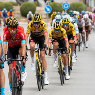 When La Vuelta passed Coin.