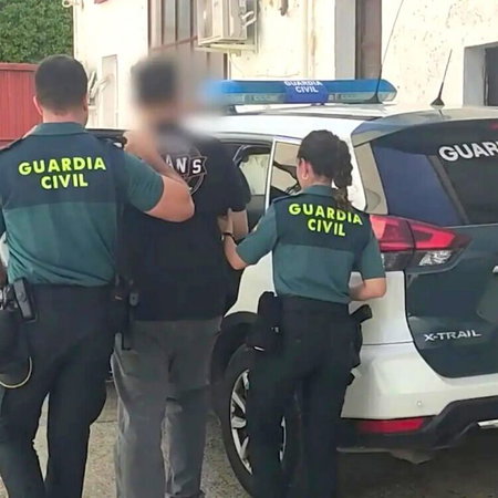 Guardia Civil take away campervan sales fraudster.