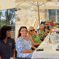 ladies’ lunch in Moraira has raised €900 for Cancer Care Javea