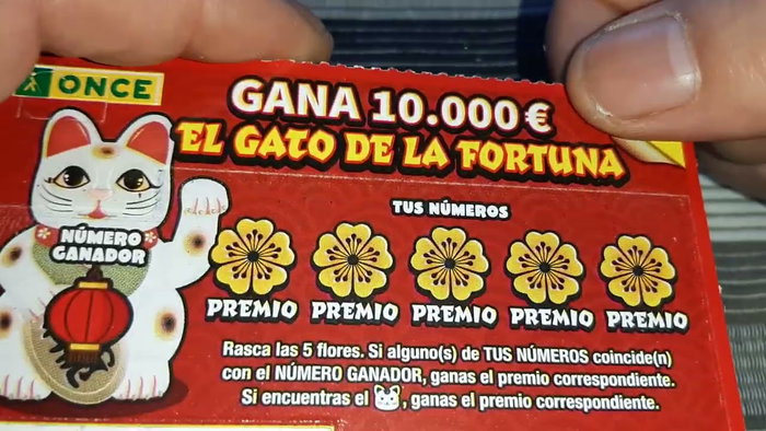 The scratch card.