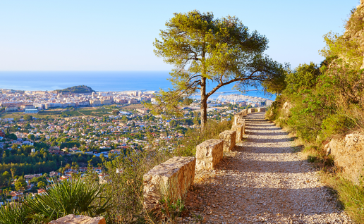 Teenage hikers were rescued from the Montgó park in Dénia