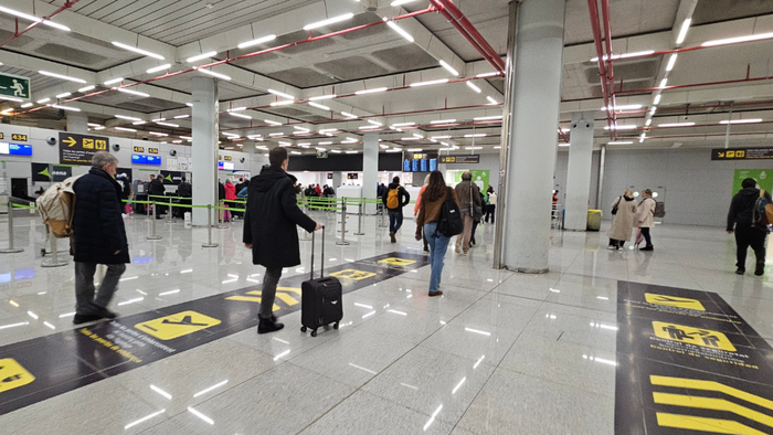 Palma Airport security queues stay surprisingly short