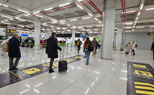 Palma Airport security queues stay surprisingly short