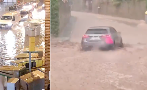 Barcelona storm tragedy as driver found dead after car swept away in raging floodwater