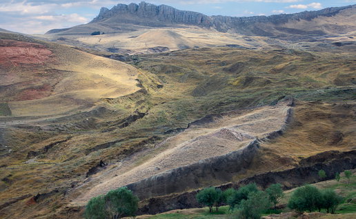 remains of Noahs Ark in Dogubeyazit, Turkiye