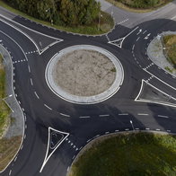 Roundabouts.