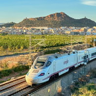 High-speed to Motril on the table.