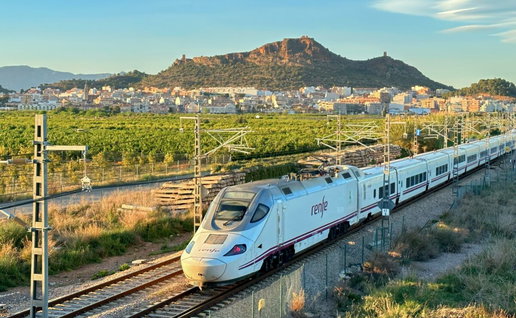 High-speed to Motril on the table.