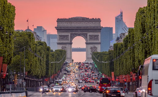 Along the Champs-Élysées, people mistook me for the Michelin Man.