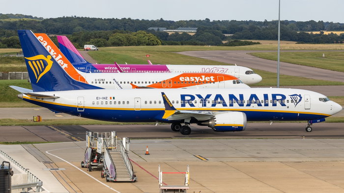 Budget airlines at price war.