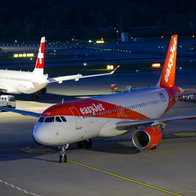EasyJet flight arriving late.