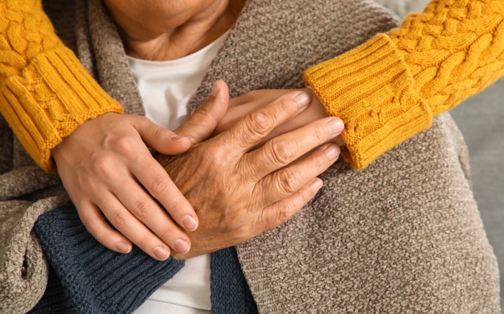 A hug and a proper listen still matter later in life, says Costa del Sol expat Steve