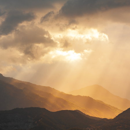 Sun and storms
