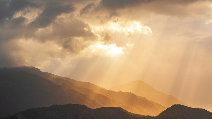 Sun and storms