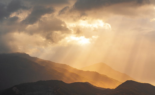 Sun and storms