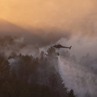 Spain's wildfires.