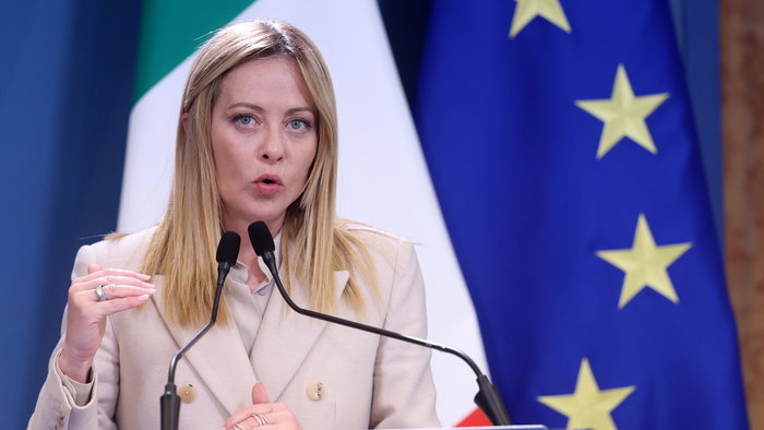 Italian Prime Minister Giorgia Meloni