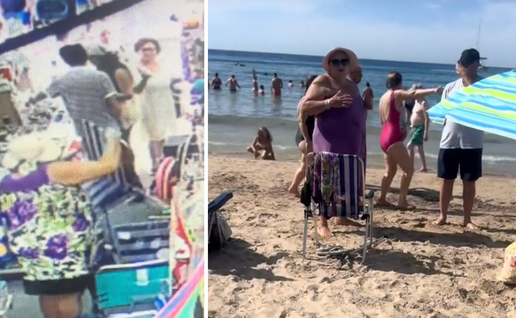 Benidorm tourist caught using stolen beach chair