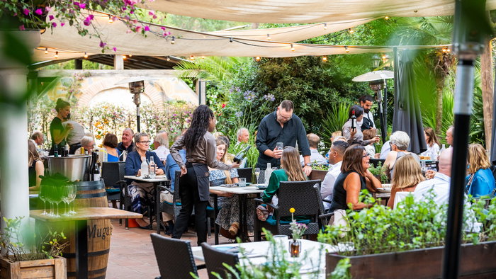 Cascada Marbella patio terrace