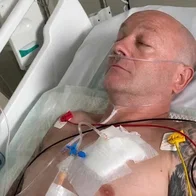 John Donaghey is stuck in Spanish hospital bed.