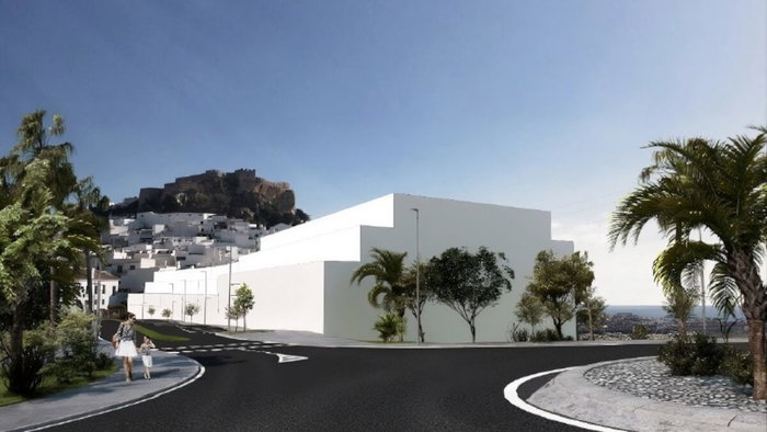 Plan for new Salobreña avenue and expansion.