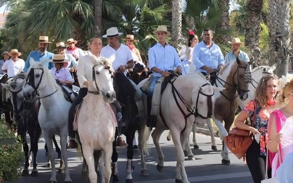 Salobreña Romería puts horses centre stage