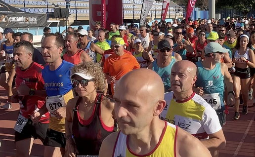 Runners start the race