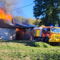 10-year-old jumps from burning French farmhouse, saves two dogs and teddy