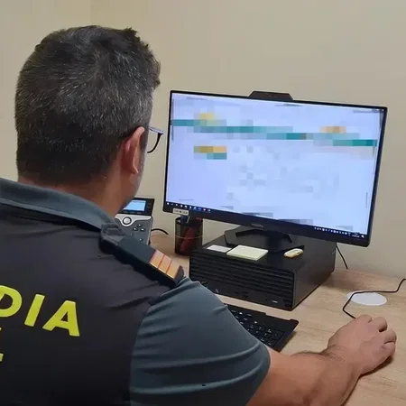 Guardia Civil investigates.
