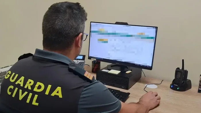 Guardia Civil investigates.