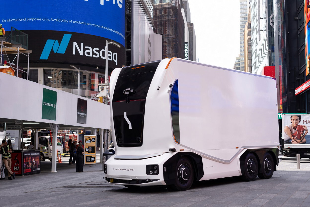 Lidl puts cabless, driverless lorry on German roads as Spain watches