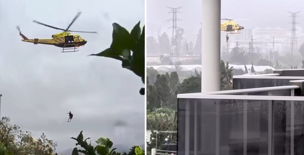 2,000 evacuated: Floods force Spanish campsite residents to flee and helicopter rescues