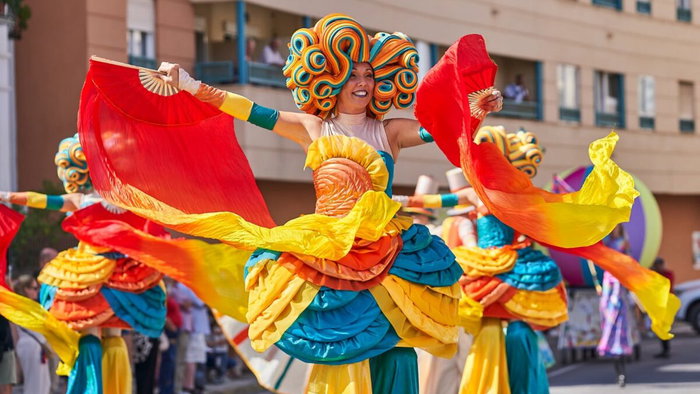 Nerja fair street parade