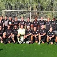 Real Calahonda walking football team.