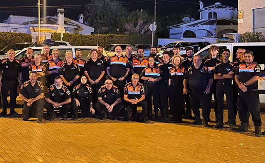 Torrevieja honours Civil Protection volunteers after 30 years of community service.