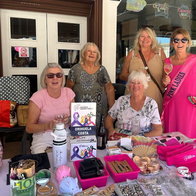 Maria and the Pink Ladies raise €425 for breast cancer campaign in Playa Flamenca.