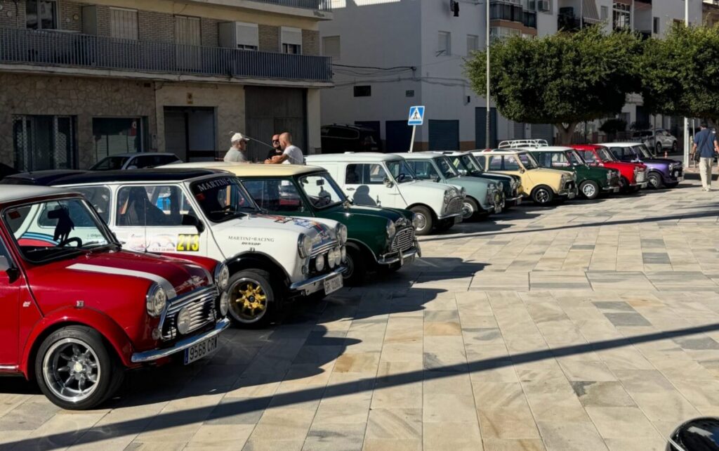 Classic Minis: See a convoy of vintage cars near Nerja
